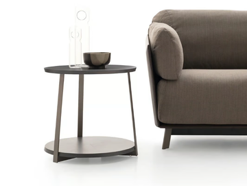 KAILUA - Wooden high side table with integrated magazine rack by Ditre Italia - view 2